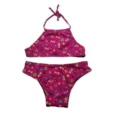Imagem de Biquini Infantil Libelula Cor:Rosa;Tamanho:10