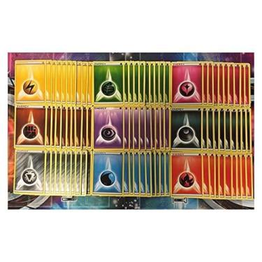 Imagem de Pokémon: 90 Cartas de Energia Básica (10 de cada tipo)