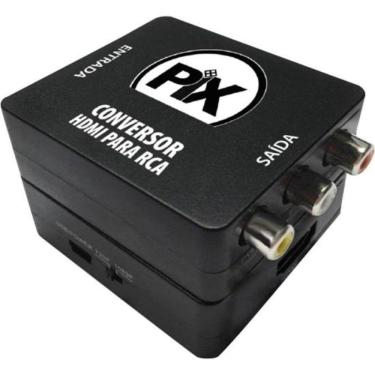 Imagem de Conversor Hdmi Para Rca Preto Pix
