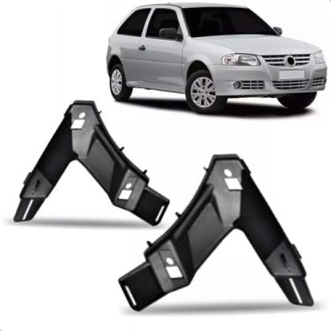 Imagem de Universo Car, Suporte Guia De Parachoque Dianteiro Gol G4 2005 2006 2007 2008 2009 2010 2011 2012 2013 2014 LADO:ESQUERDO (MOTORISTA)