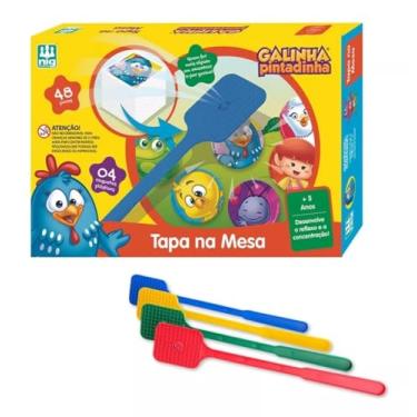 Imagem de Jogo Tapa na Mesa Galinha Pintadinha, Nig Brinquedos, Multicor