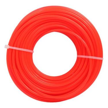 Imagem de Fio de Nylon Redondo 3mm Para Roçadeira Jardinagem 15 Metros - Idea, F