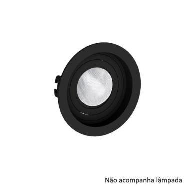 Imagem de Spot Embutir Par20 Redondo Preto Recuado - SaveEnergy - Save Energy