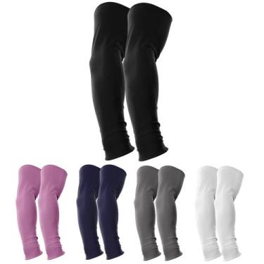 Imagem de Kit 5 Manguitos Proteção Solar Uv Vôlei Ciclismo Protetor - DF, M, Pre