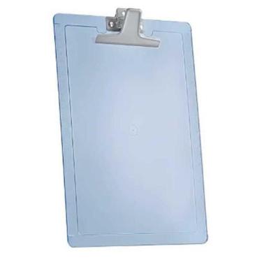 Imagem de Prancheta Acrimet 135 transparente oficio com reguas 8-azul-claro