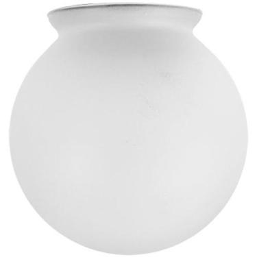 Imagem de Globo de Vidro Fosco Esférico com Colar 10 x 15 - CM GLASS - CLEIDE O.