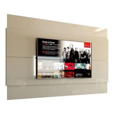 Imagem de Painel para tv wall limit 1,80 largura off white - Village Móveis