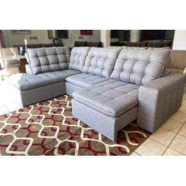 Imagem de Sofá pottenza de canto - Aricanduva Estofados, Camurça, 3M