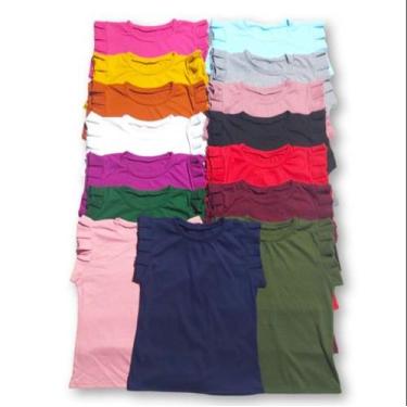 Imagem de blusa canelada estilo regata babado super macia confortável feminina -