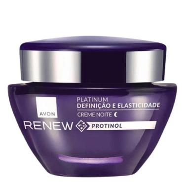 Imagem de Renew Platinum 55+ Creme Rosto Avon Com  Protinol Noite Creme Facial P