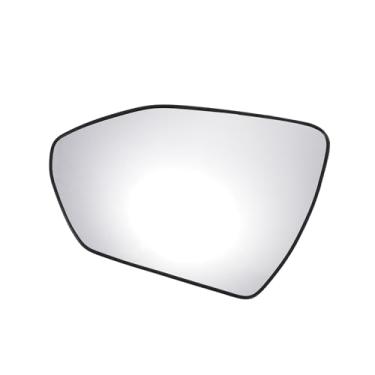 Imagem de Hihaha Substituição de vidro retrovisor do lado esquerdo do motorista do carro com placa de suporte vidro branco não aquecido para Hyundai Tucson 2022-2024 Material durável