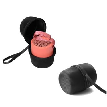 Imagem de ZLiT Estojo de transporte para alto-falante Sony SRS-XB100/SRS-XB13, bolsa de armazenamento à prova de choque, estojo de viagem (preto)