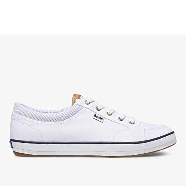 Imagem de Keds Tênis feminino com cadarço central, Cambraia branca, 6 Wide