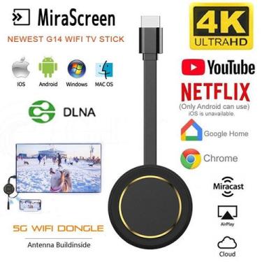 Imagem de Projetor de Tela Sem Fio com Dongle HDMI WiFi