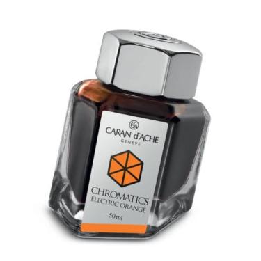 Imagem de Tinta Caneta Tinteiro Caran D'Ache Electric Orange 50Ml