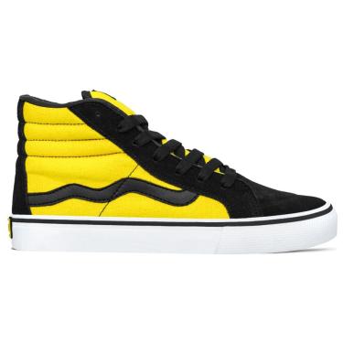 Imagem de Tênis Mad Rats Lona Unissex Hi Top | Preto Amarelo