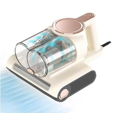 Imagem de Lumcrissy Aspirador De Pó Leito, 500 W, Sucção 16 Kpa, Filtro Hepa, Luz Uv-C, Rolo Escova 30.000 Rpm, Tecnologia Ultrassônica, Porta Alargada, Com Fio