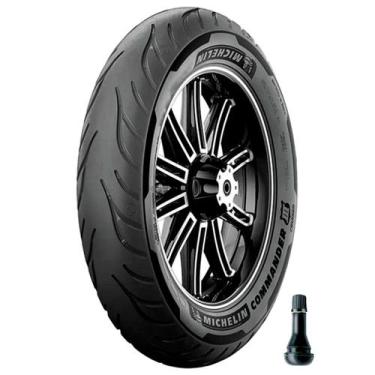 Imagem de Pneu Michelin 100/90 B19 57H Commander III Cruiser + Válvula