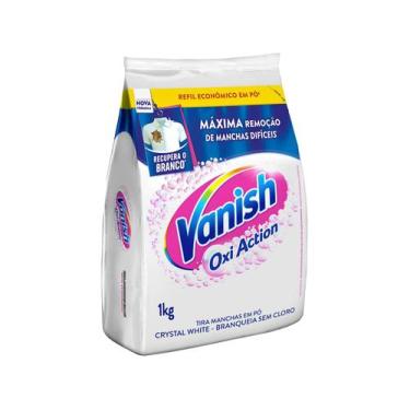 Imagem de Tira Manchas Vanish Crystal White Oxi Action em Pó - sem Cloro para Ro