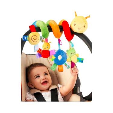 Imagem de Chocalho De Pelúcia Macio De Girafa, Brinquedo Pendurado Para Bebês, C