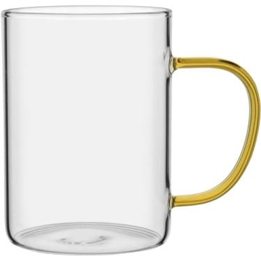Imagem de CANECA ALÇA AMBAR BOROSSILICATO 450ml 12x8x8cm TRANSPARENTE