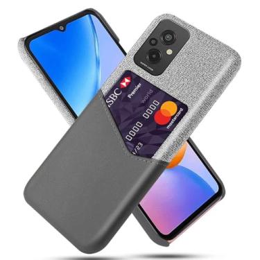 Imagem de Capa para Xiaomi Redmi 11 Prime 4G,Tela e tampa de couro PU,Antideslizante,360°cobertura completa à prova de choque com 1 slot de cartão atrás,Prevenção de queda-Gray