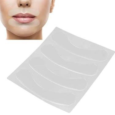 Imagem de Adesivo Silicone Rejuvenescimento Anti-Rugas P/ Labíos 4 Pçs - ShopMM