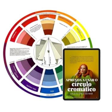 Imagem de Círculo Cromático Em Português 23,5cm + Manual Digital