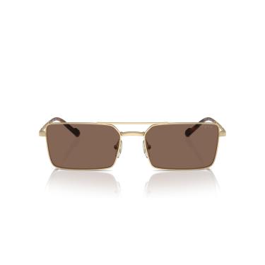 Imagem de Óculos de Sol Vogue Eyewear 0VO4309S 848/73 Tam 57 / Ouro - Lentes Marrom