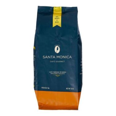 Imagem de Café Torrado Em Grãos Santa Mônica 1kg - Santa Monica