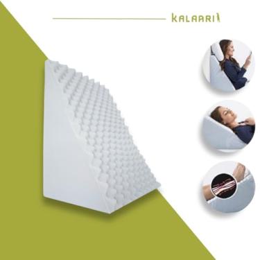 Imagem de Travesseiro Cervical, Almofada Triangular para Encosto, para Descanso e Leitura, Encosto AnatôMico PóS-OperatóRio(2 UNIDADES)