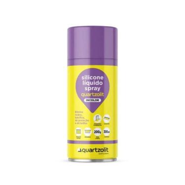 Imagem de Quartzolit Silicone Líquido Spray Incolor Multiuso 300Ml