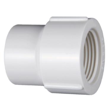 Imagem de Luva Reduçao Roscavel PVC Branca 3/4X1/2 Krona UN 0285