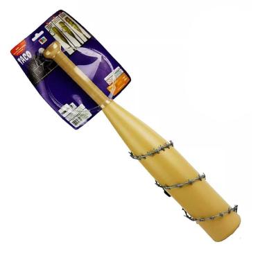 Imagem de Taco Bastão Pânico Com Arame Farpado De Plástico Halloween