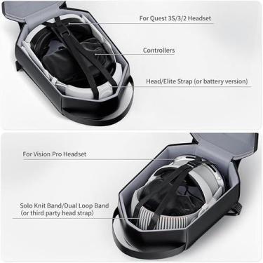 Imagem de Yeeko C4 Case Estojo De Transporte Compatível Quest 3 Bobovr