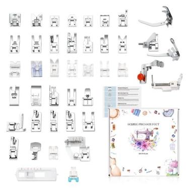 Imagem de Presser Foot Set XBA 42 unidades para Brother, Singer, Elna e Kenmore