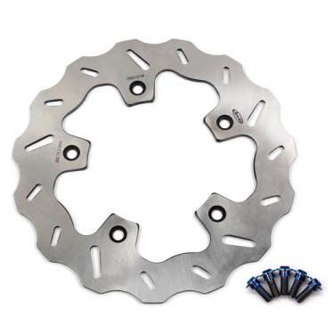 Imagem de Rotor de disco de freio traseiro Arashi com parafusos de montagem para Yamaha XP TMAX 530 2012-2015 ABS 2012-2018, T-MAX 560 ABS 2020, acessórios de substituição de motocicleta Tmax 530 560