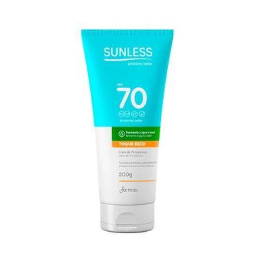 Imagem de Protetor Solar Sunless 200g  Corporal e Facial com Toque Seco e Pele P