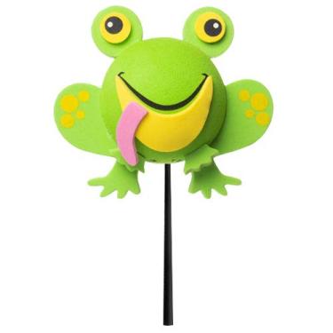 Imagem de Antena de carro de sapo da Tenna Topper/Pingente espelhado/Suporte de mola para mesa Bobble (verde)