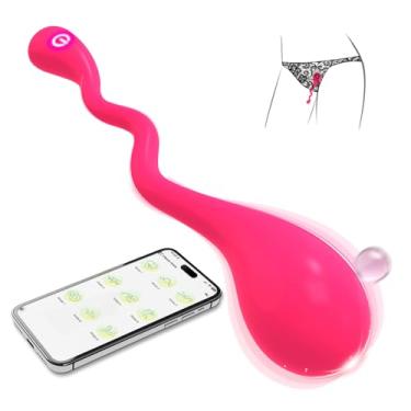 Imagem de Viboators Toys, Vibradores para Mulheres Hoje Adulto Silencioso, App Controle Remoto Vibradores para Mulheres Encontro Noite Calcinhas Vibratórias Controlador para Ela ZZ15