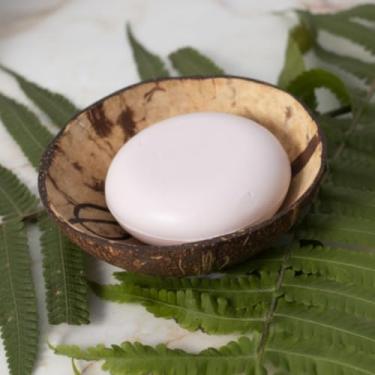 Imagem de Saboneteira Eco Útil Coco Natural 10x9 Cm - Kit 2 Unidades