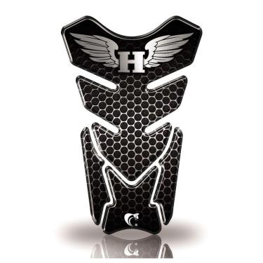 Imagem de Protetor De Tanque Adesivo Moto Honda Alta Cilindrada Carbono