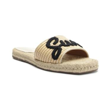 Imagem de SCHUTZ Sandália feminina Emilien, Preto/natural, 8.5