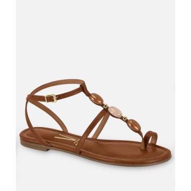 Imagem de Sandália Feminina Rasteira Pedras Sintéticas Vizzano C-11120 - MOLECA,