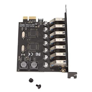 Imagem de SUNGOOYUE Placa Adaptadora PCIe USB 3.0 de 7 Portas, Transferência de Dados de Alta Velocidade de 5 Gbps, Compatível Com e Linux, Material PCB
