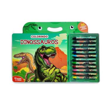 Imagem de Livro - Colorindo Dinossauros