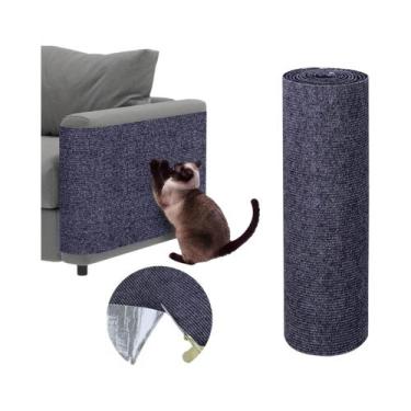 Imagem de Tapete Arranhador Para Gatos Autoadesivo Grande 30x100CM, Proteção Per