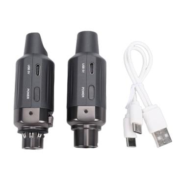 Imagem de SPYMINNPOO Transmissor e Receptor de Microfone Sem Fio, de Microfone de 7 Canais para karaokê de Palco de Alto-falante PA