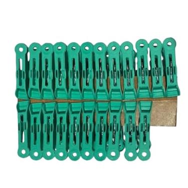 Imagem de Prendedor Reforçado de roupa, Pregador Reforçado de roupa para varal 3.5 cm x 5.5 cm para Roupas Leves e Pesadas, Duráveis para Uso Doméstico(120 Verde)