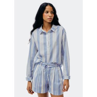 Imagem de Camisa Hering Manga Longa Fio Tinto Feminina-Feminino